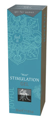 Shiatsu Clitoral Stimulation Gel Mint 30ml