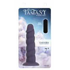 Unicorn Dildo 7in Purple