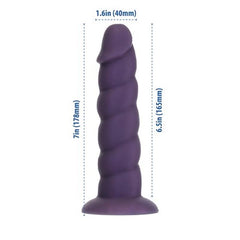 Unicorn Dildo 7in Purple