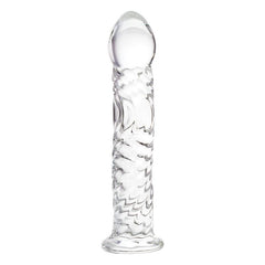 Sexus Glass Dildo Clear 16cm