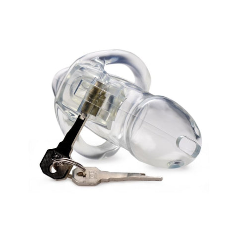 Clear Captor Chastity Cage - Small