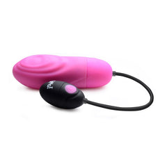 7X Pulsing Rechargeable Bullet- Pink