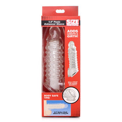 Penis Enhancer Sleeve 1.5" - Clear