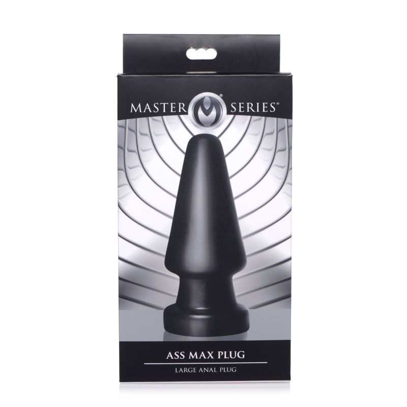 Ass Max Plug Large Anal Plug Black