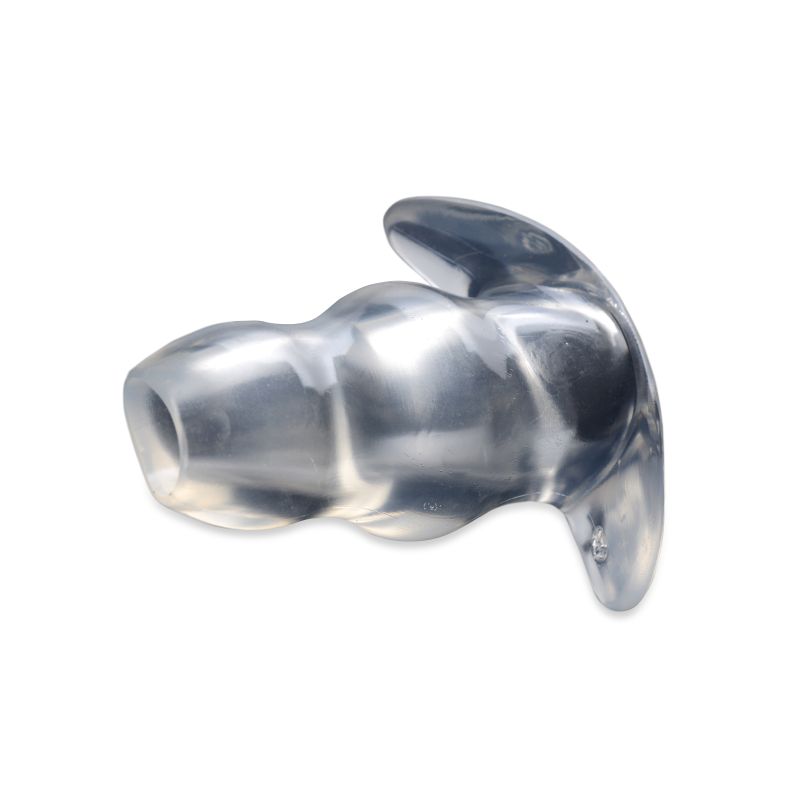 Clear View Hollow Anal Plug Large
