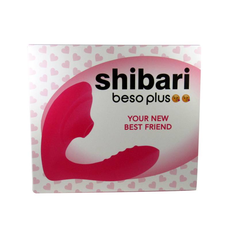 Shibari Beso Plus G-Spot and Clitoral Vibrator Pink