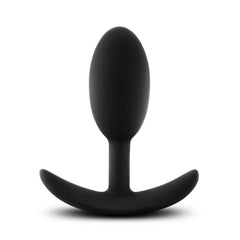 Anal Adventures Platinum Silicone Vibra Slim Plug Medium