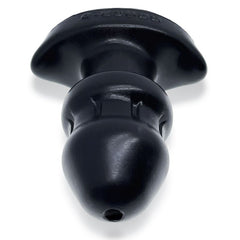 Drain O Flow Thru Buttplug Black