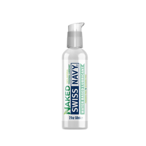 Swiss Navy Naked All Natural Water Based Lubricant 2oz/58ml