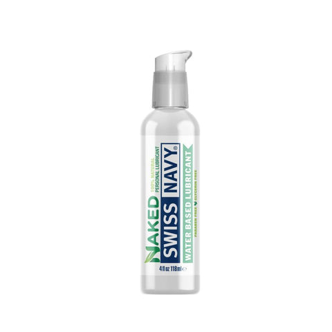 Swiss Navy Naked All Natural Water Based Lubricant 4oz/118ml