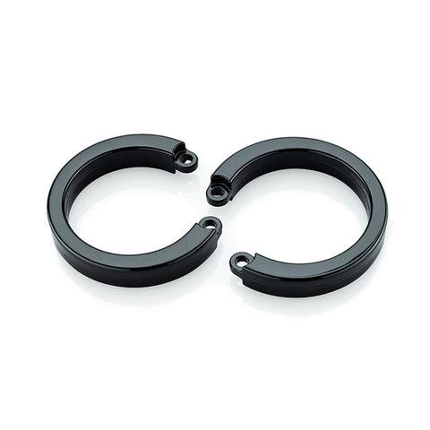 Cockcage U Ring 2 Pc L/XL Black