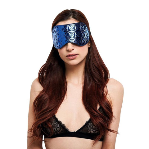 Whip Smart Diamond Blindfold Blue