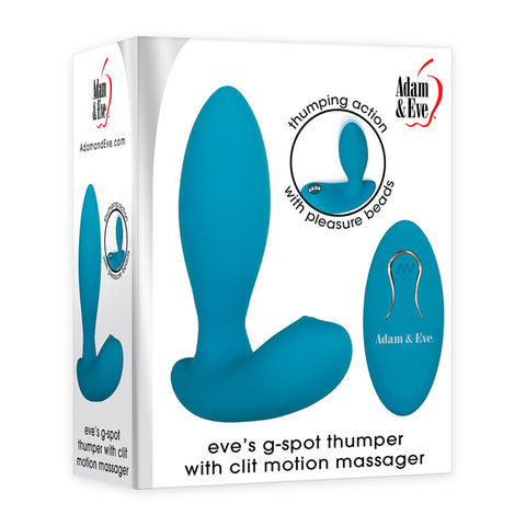 Adam & Eve G-Spot Thumper with Clit Motion Massager