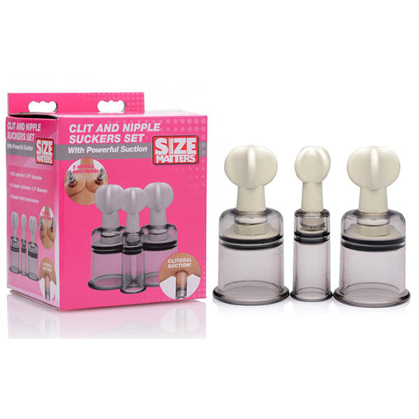 Size Matters Clit and Nipple Suckers Set