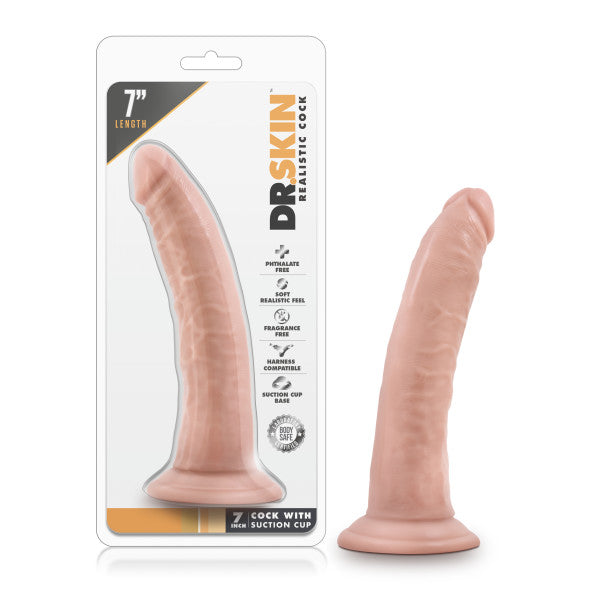 Dr. Skin 7'' Cock with Suction Cup