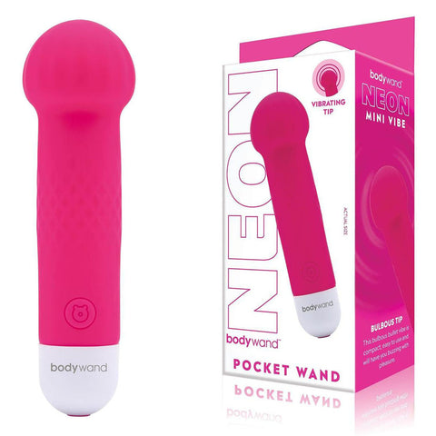 Bodywand Neon Mini Pocket Wand - Neon Pink