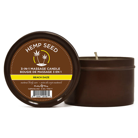 Hemp Seed 3-In-1 Massage Candle