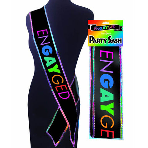 Engayged Party Sash