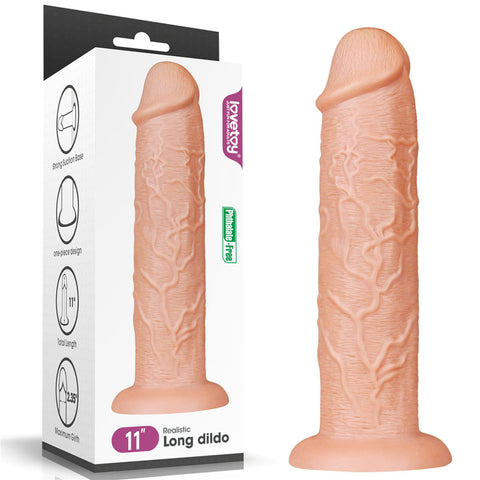King Size 11'' Realistic Dildo