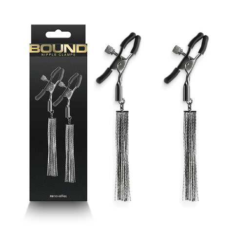 Bound Nipple Clamps - D2 - Gunmetal