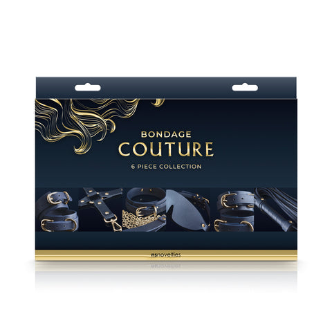 Bondage Couture 6 Piece Collection - Blue