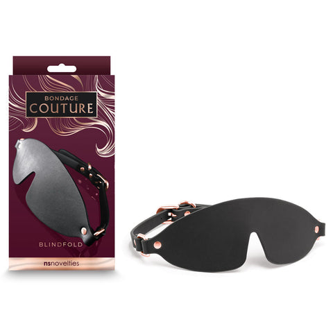 Bondage Couture Blindfold - Black