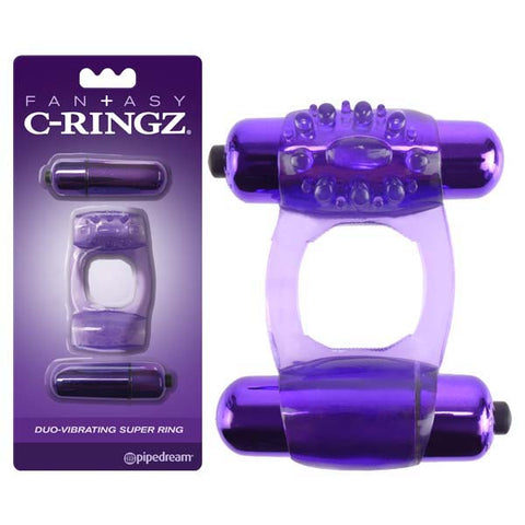 Fantasy C-Ringz Duo-Vibrating Super Ring