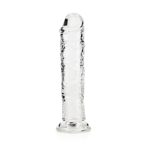 REALROCK 20 cm Straight Dildo - Clear