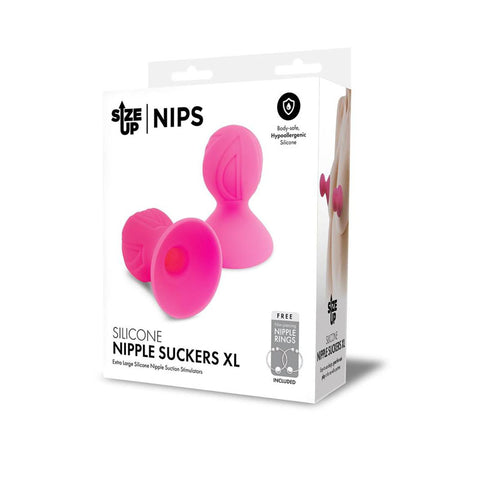 Size Up Silicone Nipple Suckers XL